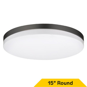 Halco 90324 - Flush Mount Slim Drum 15in - 25W Triac Dimmable