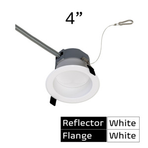 Halco 89210 - 4in Commercial Downlight - CCT Selectable - IP65 Wet Rated