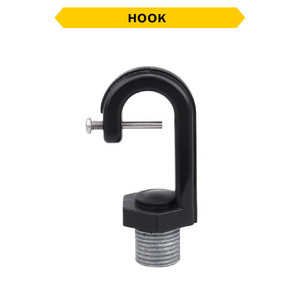 Halco 30432 - HRHB-34-HOOK 3/4 NPS Male Steel Hook - Wet Rated Highbay Accessory