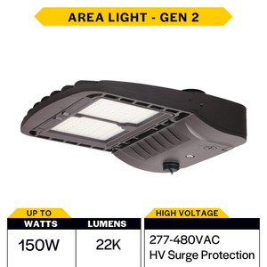 Halco 25501 - SekTor Area Light G2 - CCT Selectable - 100/120/150W
