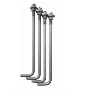 Halco 741201 - Anchor Bolts (4 Pc) for 5in Square/Round Pole - 30ft