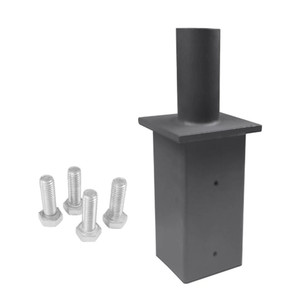 Halco 741213 - 4in Square Tenon Pole Top Mount - 2-3/8in Tenon