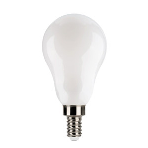 Halco 82504 - LED Filament A15 Candelabra Lamp - 3000K - E12 Dimmable