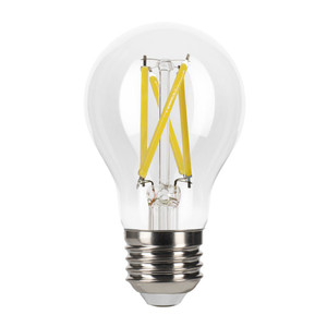 Halco 82544 - LED Filament A19 Lamp - 3000K - Dimmable E26 Base