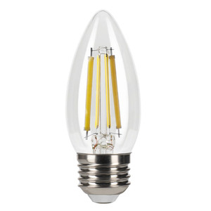 Halco 82585 - LED Filament B11 Lamp - 2700K - E26 Base, Dimmable 