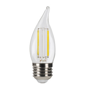 Halco 82618 - LED Filament CA11 Lamp - 2700K - E26 Dimmable