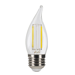 Halco 82618 - LED Filament CA11 Lamp - 2700K - E26 Dimmable 