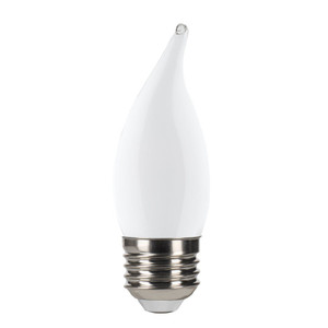 Halco 82639 - CA11 LED Filament Flame Tip Bulb - 2700K - 3-Step Dimming