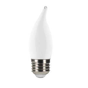 Halco 82728 - CA11 LED Filament Lamp - 2700K - 3-Way Dimmable