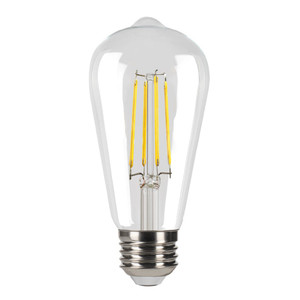 Halco 82694 - LED Filament ST19 Lamp - 3000K - E26 Base, Dimmable