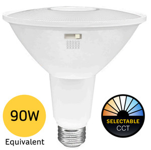 Halco 83219 - PAR38 LED Flood - CCT Selectable - E26 Dimmable