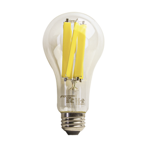 TCP FA21N20030E26CL - A21 High Lumen LED Filament Lamp - 2900K - Wet Rated