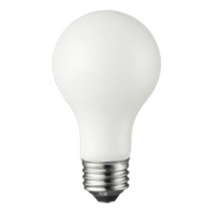 TCP LFF60A19D1527KCQ - 9W LED Glass A19 Filament Lamp - 2700K - Dimmable
