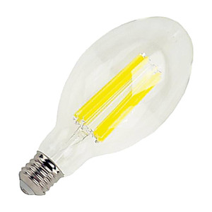 TCP FED37N50040E39CL - 70W ED37 LED Clear Filament Bulb - 4000K