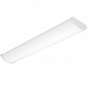4FT Curved Modern LED Wraparound Light - CCT Selectable - White - Deco DWRP-GEN2-4MW40  