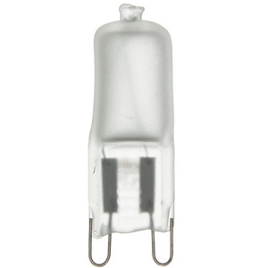 Sunlite 66077-SU - 50W Halogen T3.5 G9 Bi-Pin Bulb - 3200K - Frost