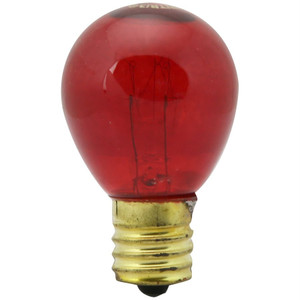 Sunlite 01602-SU - S11 Indicator Bulb - Red - 10W - E17 Base, Dimmable 