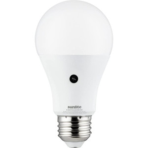 Sunlite 70318-SU - A19 LED Dusk-to-Dawn Bulb - 3000K - Photocell Sensor