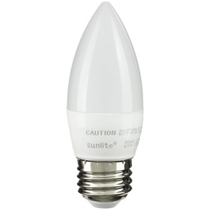 Sunlite 40230-SU - LED B11 Torpedo Chandelier Bulb - 2700K - Dimmable