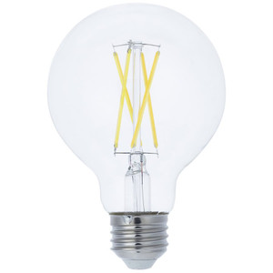 Sunlite 81237-SU - G25 LED Globe Bulb - 5000K - 7.6W Dimmable E26