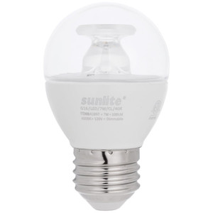 Sunlite 41897-SU - 7W LED G16 Globe - 4000K - E26 Dimmable