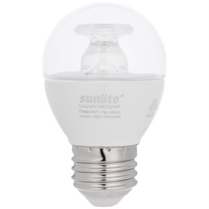 Sunlite 41897-SU - 7W LED G16 Globe - 4000K - E26 Dimmable 