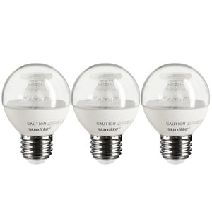 Sunlite 40289-SU - G16 LED Globe - 2700K Warm White - E26 Dimmable