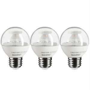 Sunlite 40289-SU - G16 LED Globe - 2700K Warm White - E26 Dimmable