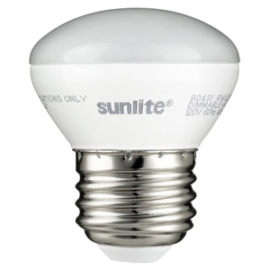 Sunlite 80431-SU - R14 LED Reflector Bulb - 2700K - 4W E26 Dimmable 