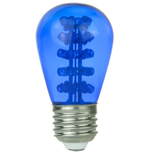 Sunlite 80362-SU - S14 Blue LED Sign Bulb - 1.7W - Medium (E26) 