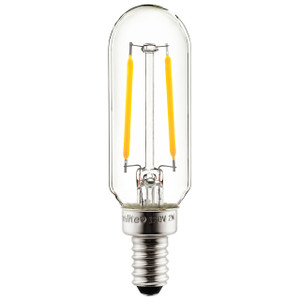 Sunlite 40237-SU - T8 LED Filament Tubular Bulb - 2200K - Dimmable E12