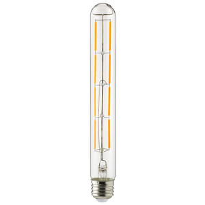 Sunlite 80617-SU - 6W LED T10 Filament Tubular Bulb - 2200K - Dimmable