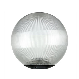 Sunlite 41321-SU - 12" Black Globe Post Mount Fixture - E26 Medium Base 