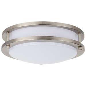 Sunlite 88489-SU - 10" Double Band Decorative Fixture - Selectable CCT - Dimmable