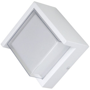 Sunlite 85114-SU - Square Modern Outdoor Wall Sconce - CCT Selectable - 12W 