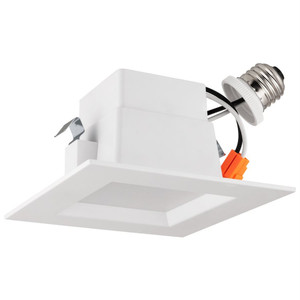 Sunlite 89279-SU - 4" Square LED Retrofit Downlight - 5000K - Dimmable 
