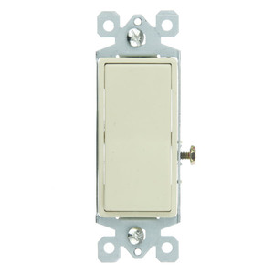 Sunlite 08065-SU - E512 3-Way Grounded Rocker Switch - Ivory - 12 Pack