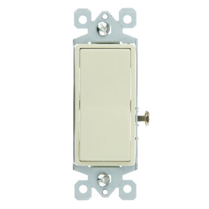 Sunlite 08065-SU - E512 3-Way Grounded Rocker Switch - Ivory - 12 Pack 