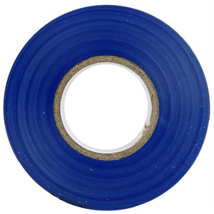 Sunlite 41327-SU - 10-Pack Blue PVC Electrical Tape - 60ft x 0.75in - UL Listed 