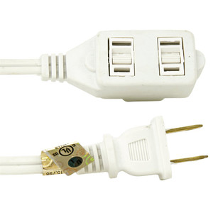 Sunlite 04100-SU - 6ft Household Extension Cord - Tamper-Resistant, 13A