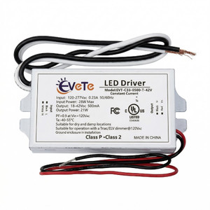 Sunlite 98271-SU - 20W Constant Current LED Driver G2 - 520mA Non-Dim 