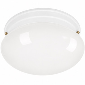 Volume V7010-6 - Basic White Mushroom Flush Mount Ceiling Light 