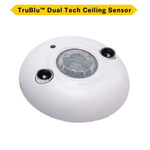 Halco 25432 - TruBlu Dual-Tech Ceiling Occupancy Sensor - 12-24VDC 