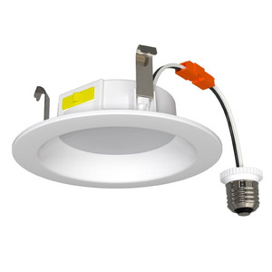 Halco 89016 - 4in Retrofit Downlight - CCT Selectable - 7.5W Dimmable 