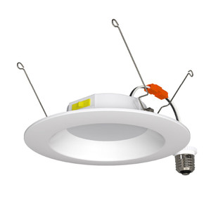 Halco 89018 - RDLC 6in Retrofit Downlight - 2700-5000K Color Select - 10W Triac Dimmable