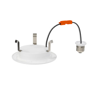 Halco 89232 - 4in LED Retrofit Slim Downlight - CCT Selectable - 8W Triac-Dim