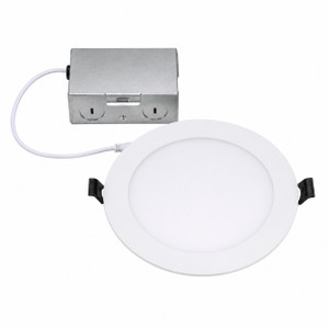 Halco 89238 - LED Slim Downlight 6in Smooth Trim - CCT Selectable - 13W