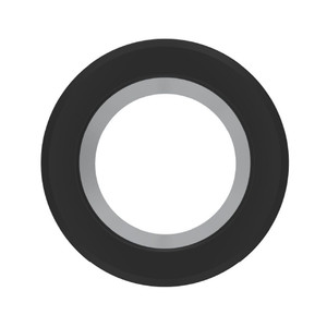 Halco 89250 - 6in Commercial Downlight Reflector Insert - Haze Black Flange 