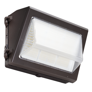 Topaz WPE/120W/50K/BZ/PC - LED Ecol Wallpack - 5000K - 120W Wet Rated with Photocell