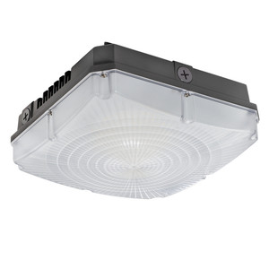 Topaz F-CPS/40W/40K/BZ - LED Square Canopy - 4000K - 40W Wet Rated 